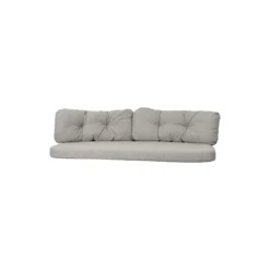 Ocean large 3-pers. sofa hyndesæt, light brown