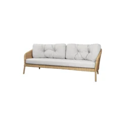 Ocean large 3-pers. sofa, natural