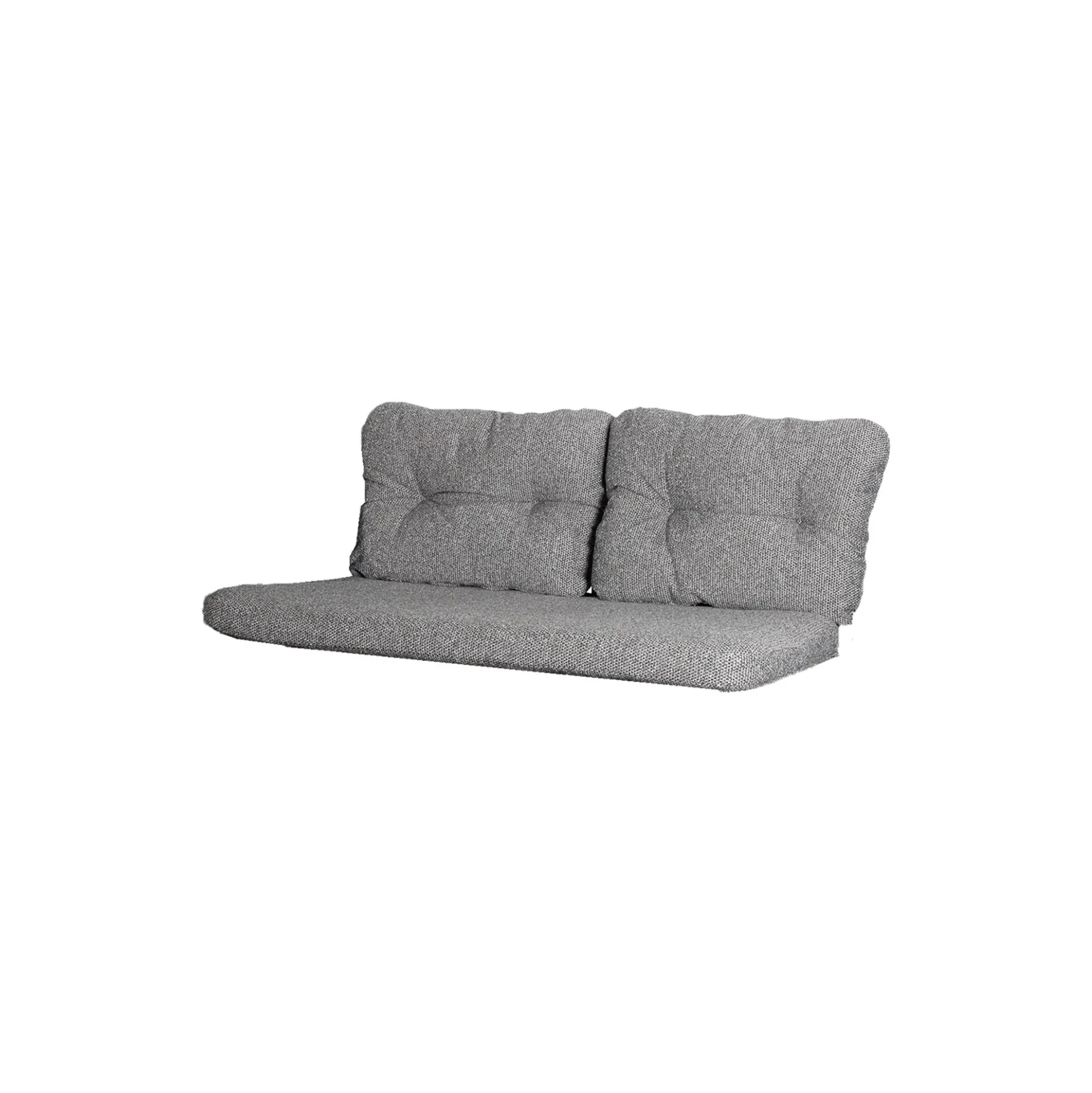 Ocean 2-pers. sofa venstre-/højremodul hyndesæt, dark grey