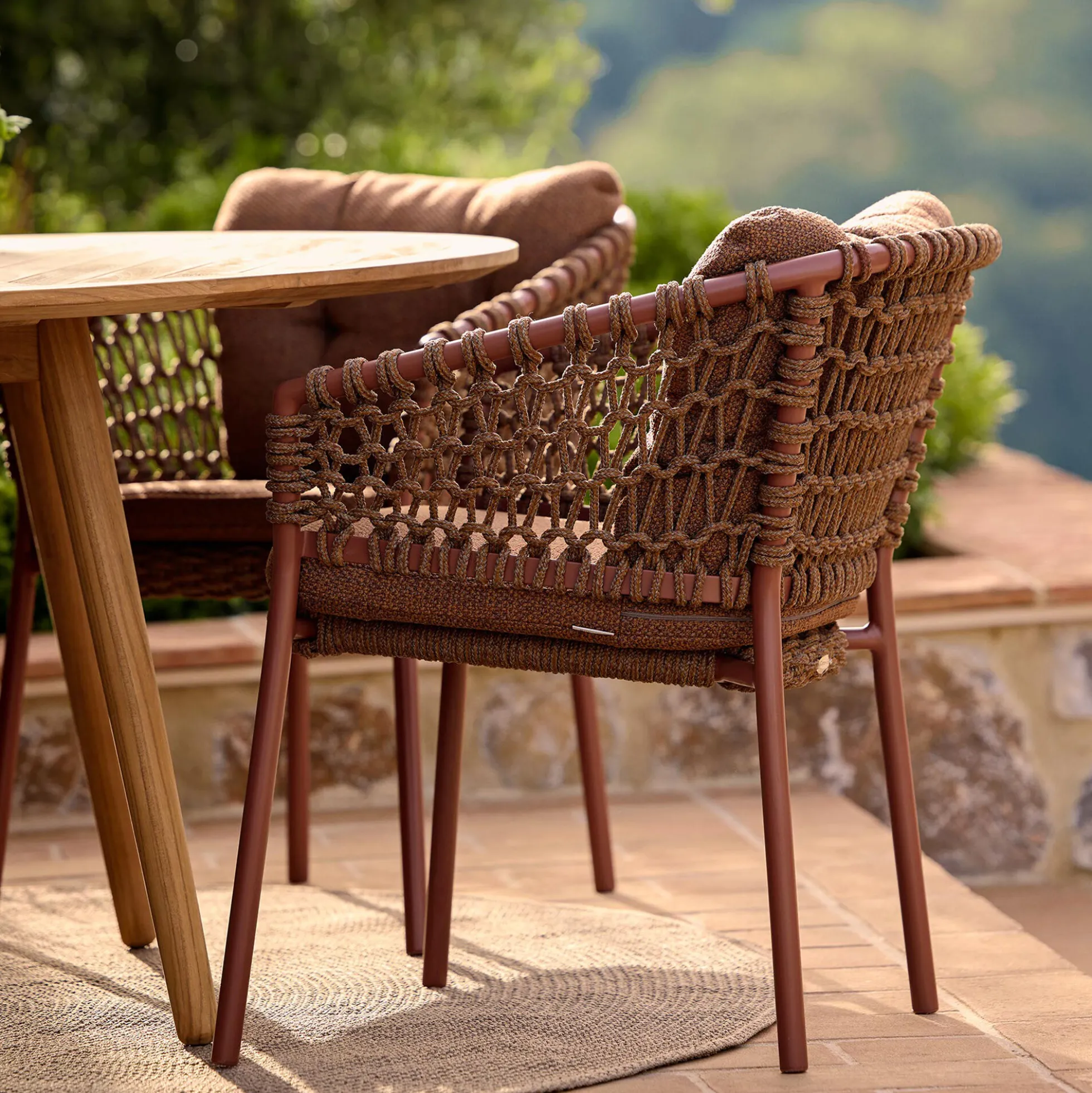 Ocean stol, umber brown