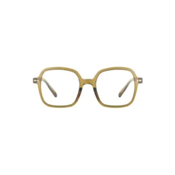 #OFFICE READING briller, golden green
