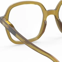 #OFFICE READING briller, golden green