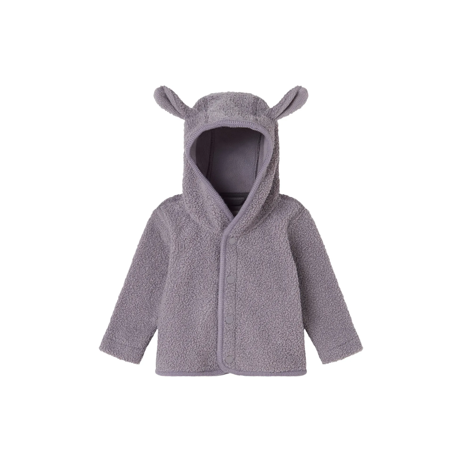 Olini Teddy Jacket, purple suede