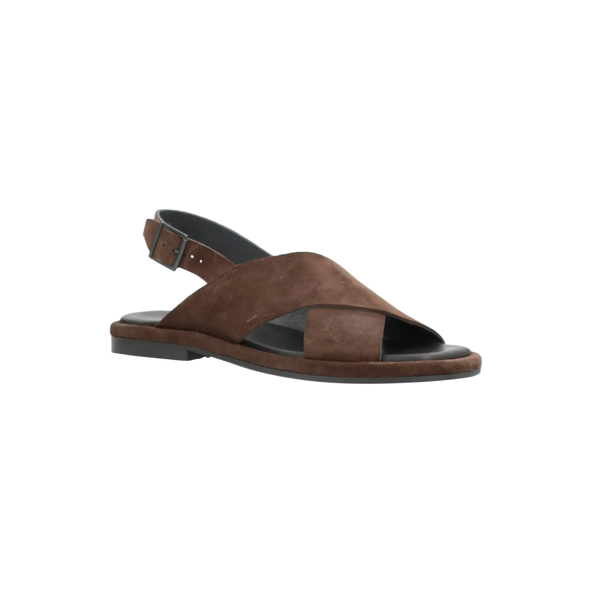 ONRY Strap SO Flat sandals, chocolat