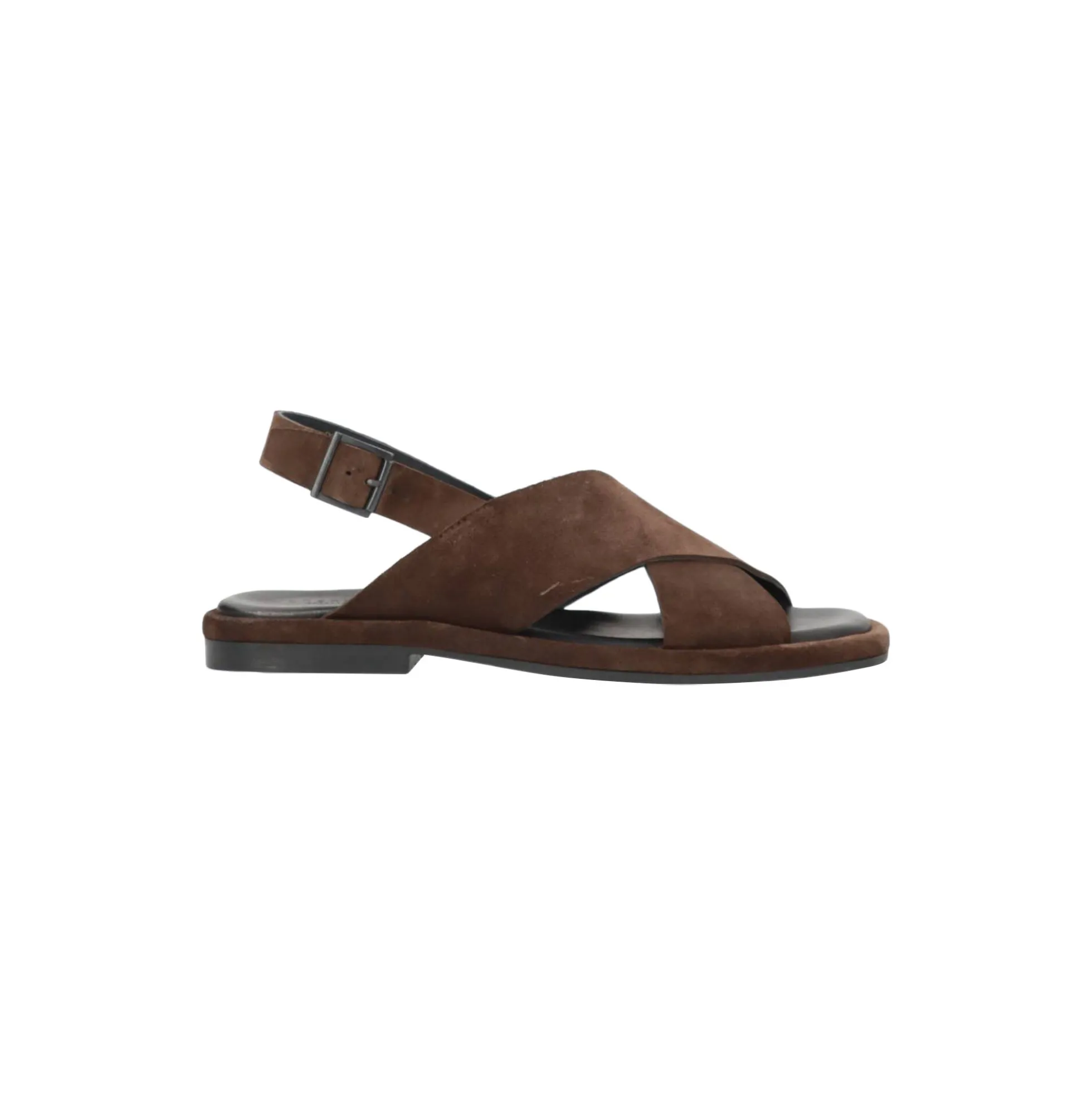 ONRY Strap SO Flat sandals, chocolat