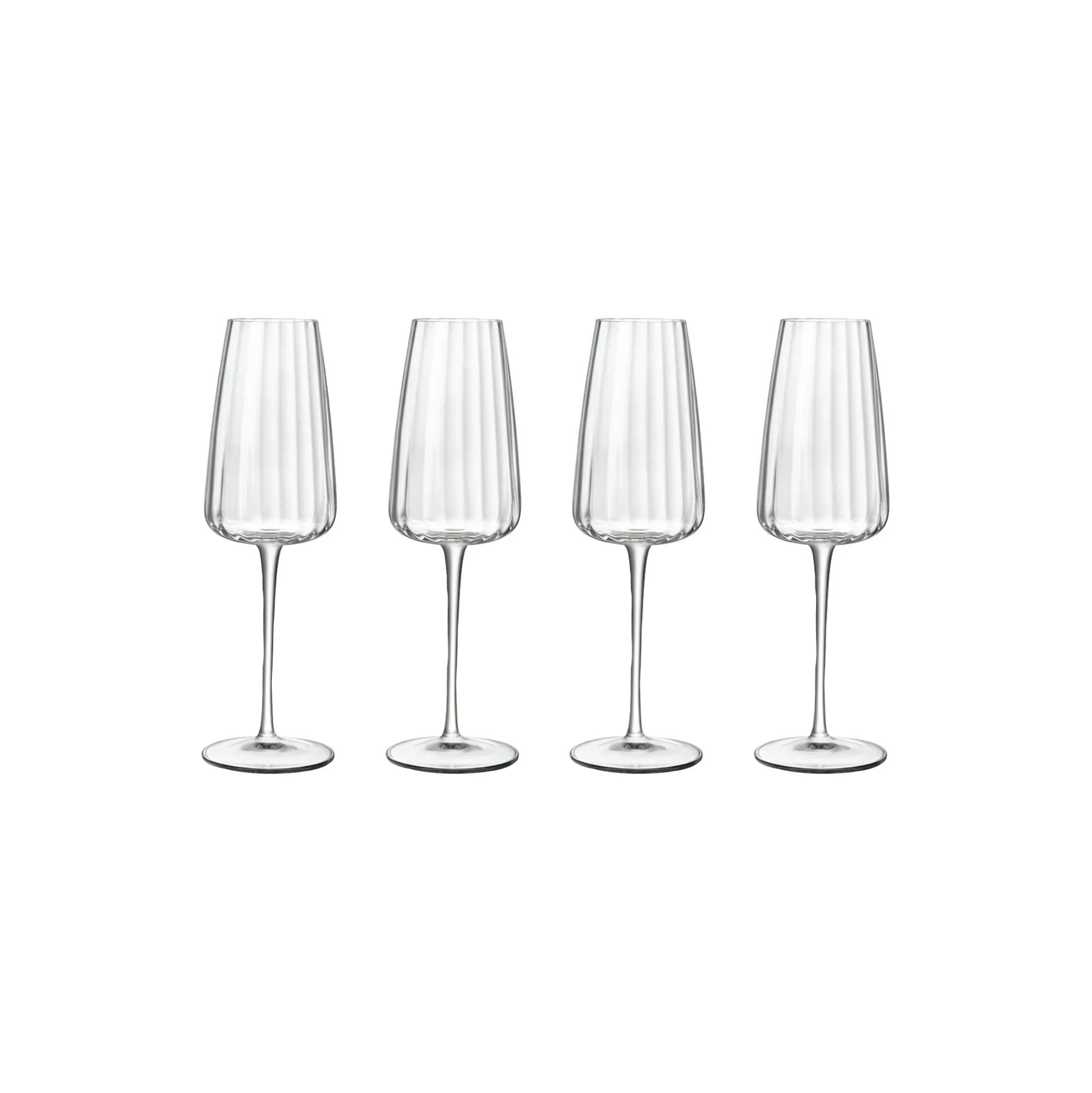 Optica champagneglas 4 stk.