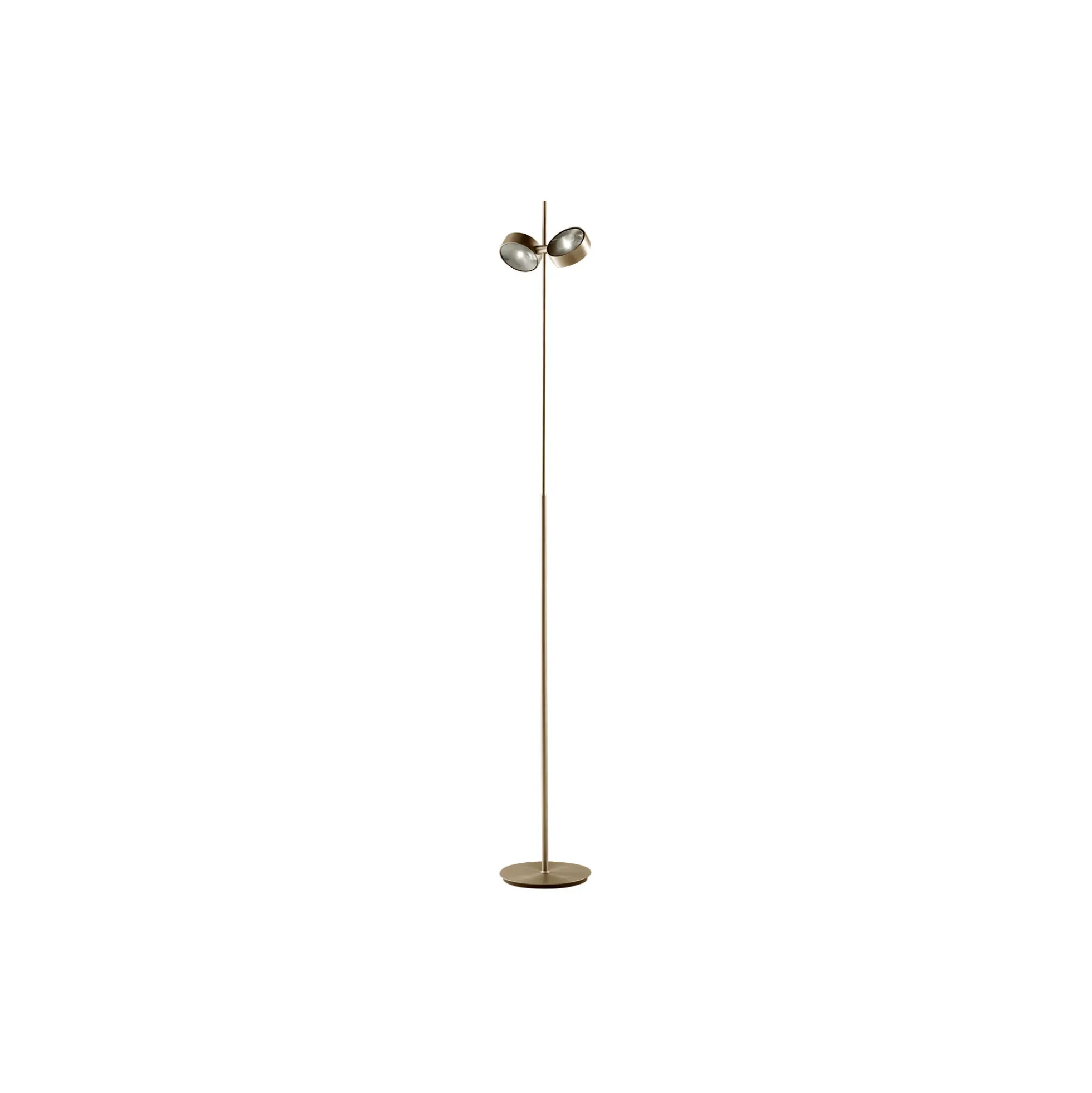 ORBIT gulvlampe, brass