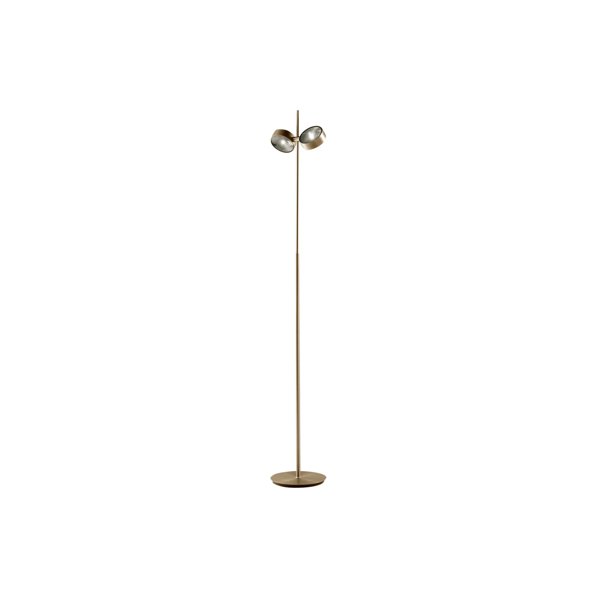 ORBIT gulvlampe, brass