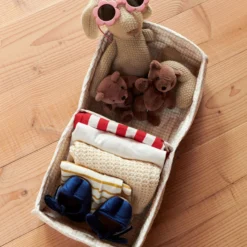 Otto opbevaringskurv, mini check