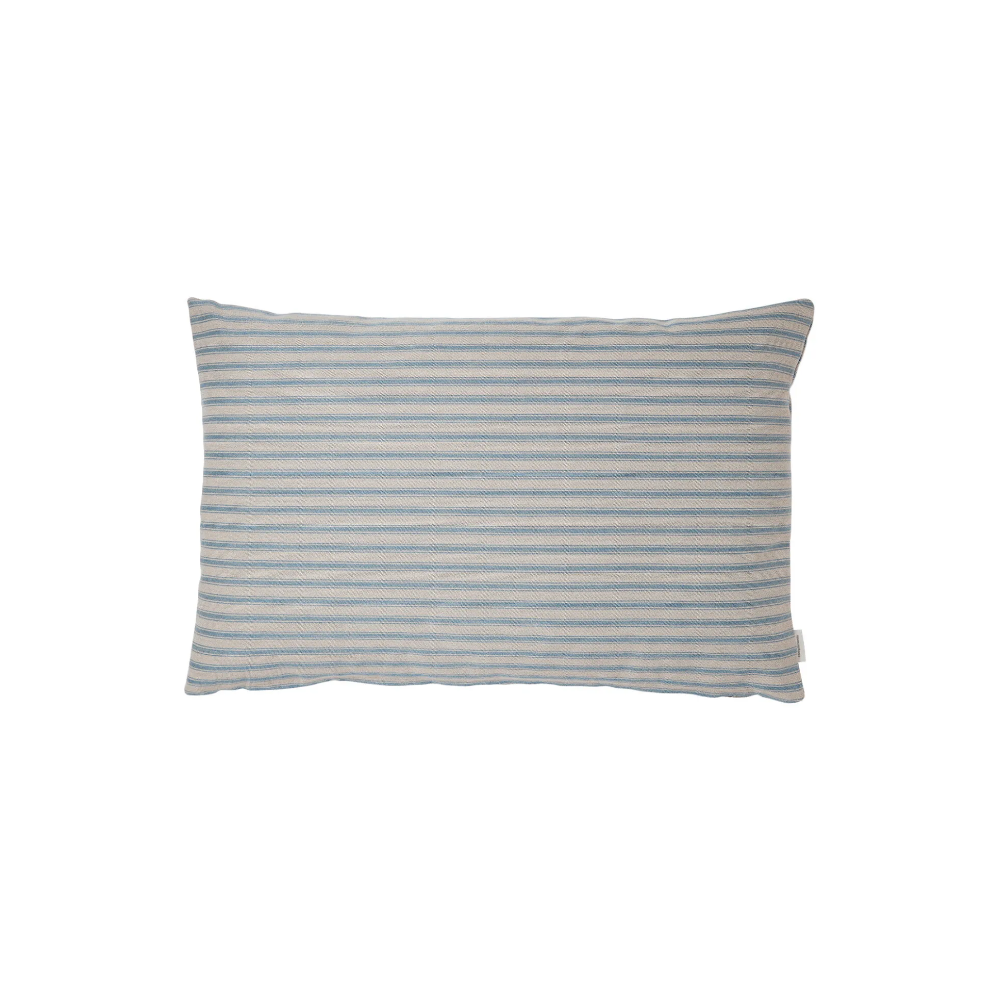 Outdoor Fine Stripe pude, blue