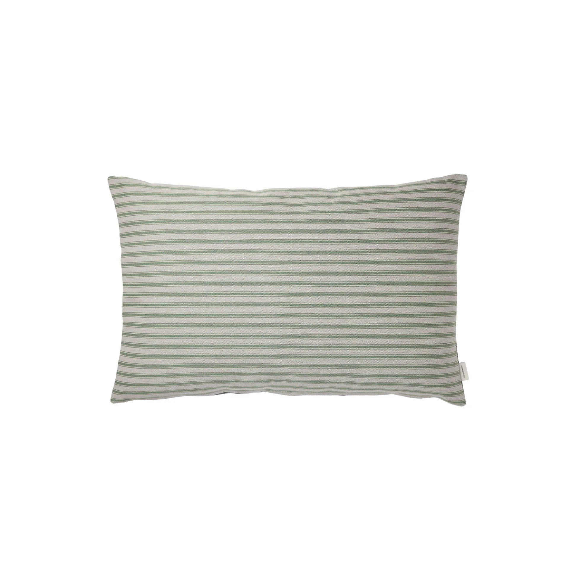 Outdoor Fine Stripe pude, green