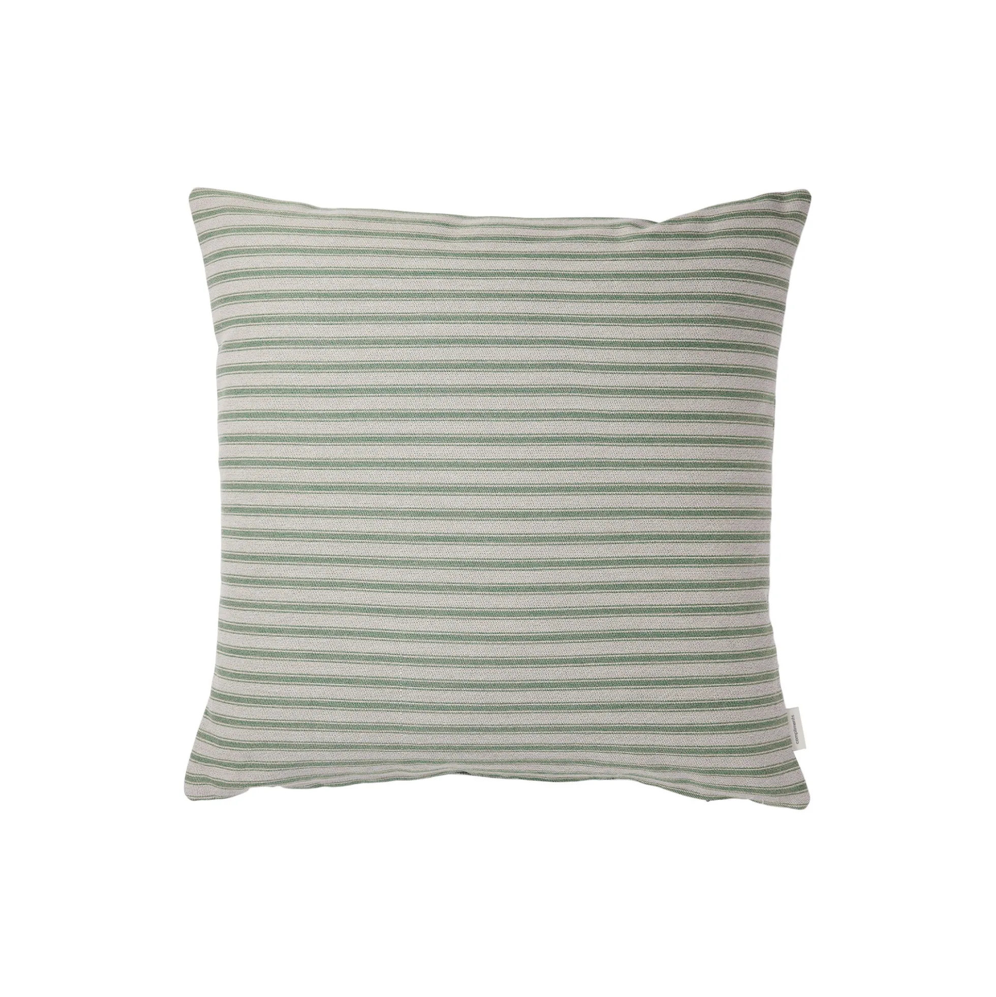 Outdoor Fine Stripe pude, green
