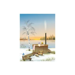 OUTDOOR HOT TUB plakat