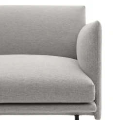 Outline Chair, clay/black