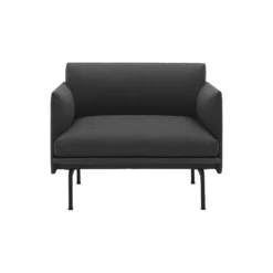 Outline Chair, remix 163/black
