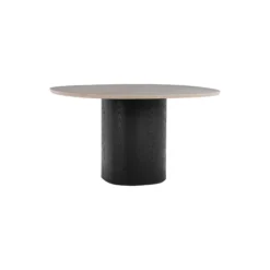 Ovata spisebord, Jura Grey limestone/black oak