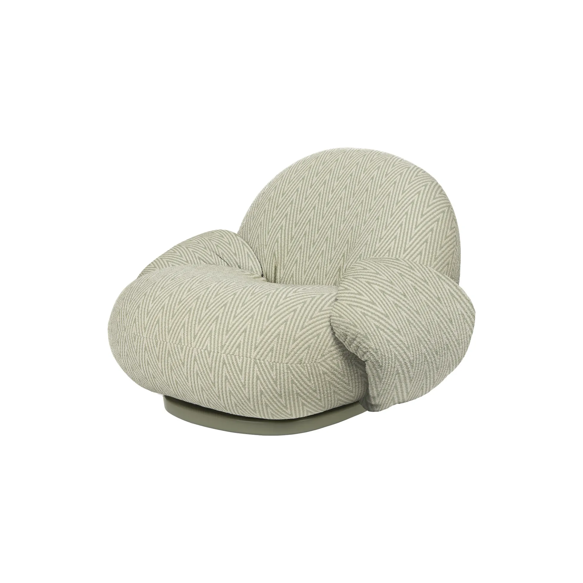 Pacha Outdoor Lounge Chair with Armrest, Chevron 008