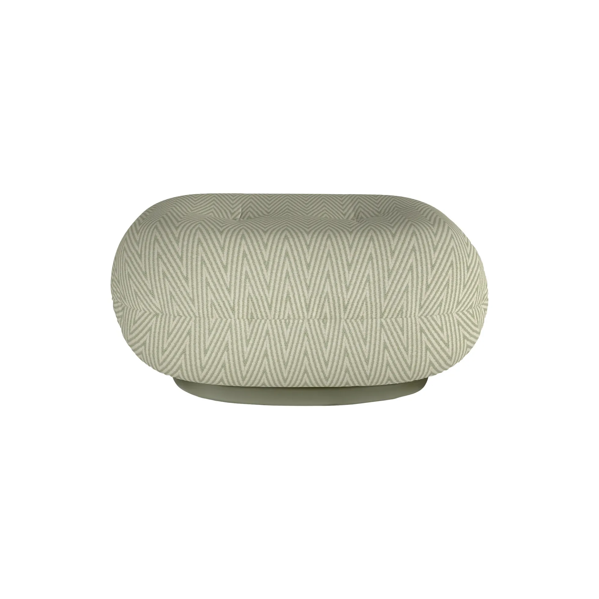 Pacha Outdoor Ottoman, Chevron 008