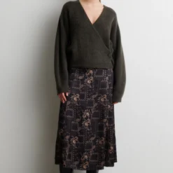 Paisley Skirt, black