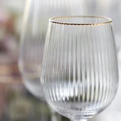 Palermo Gold hvidvinsglas 4 stk.