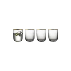 Palermo Gold tumbler 4 stk.