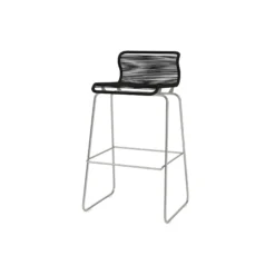 Panton One Bar barstol, clark/steel