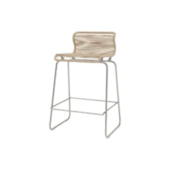 Panton One Kitchen barstol, paper nature/steel