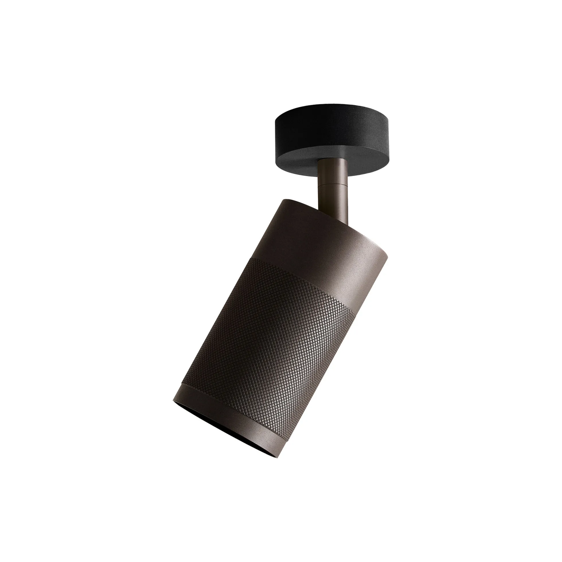 Patrone Canopy Ceiling Light, browned brass