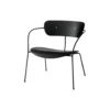 Pavilion AV6 loungestol, sort/messing