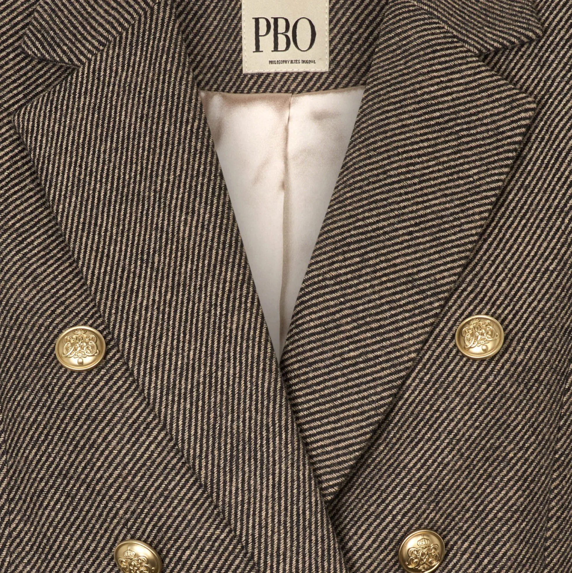 1509PBOCrombie blazer, black/beige