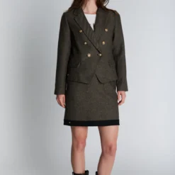 1509PBOCrombie blazer, black/beige