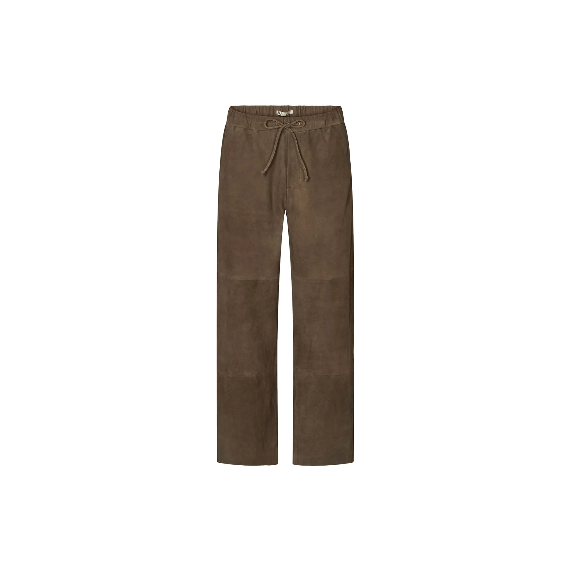 2847PBOEkola suede trousers, smoke