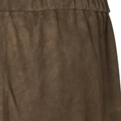 2847PBOEkola suede trousers, smoke