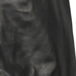 1034PBOKomi leather skirt, black