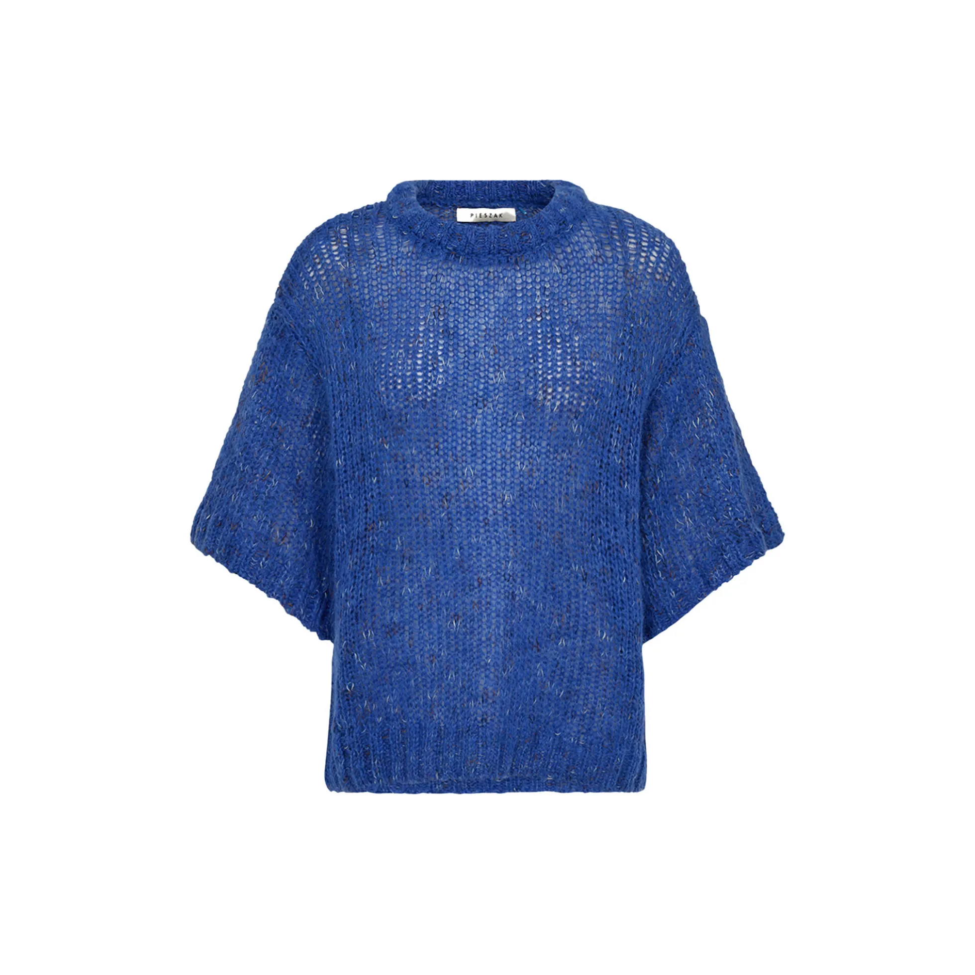 PD-Maggie SS Knit, queen blue melange