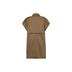 PD-Nico Trench Jacket, lead brown