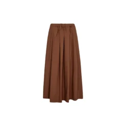 PD-Tulip Poplin Skirt, toffee