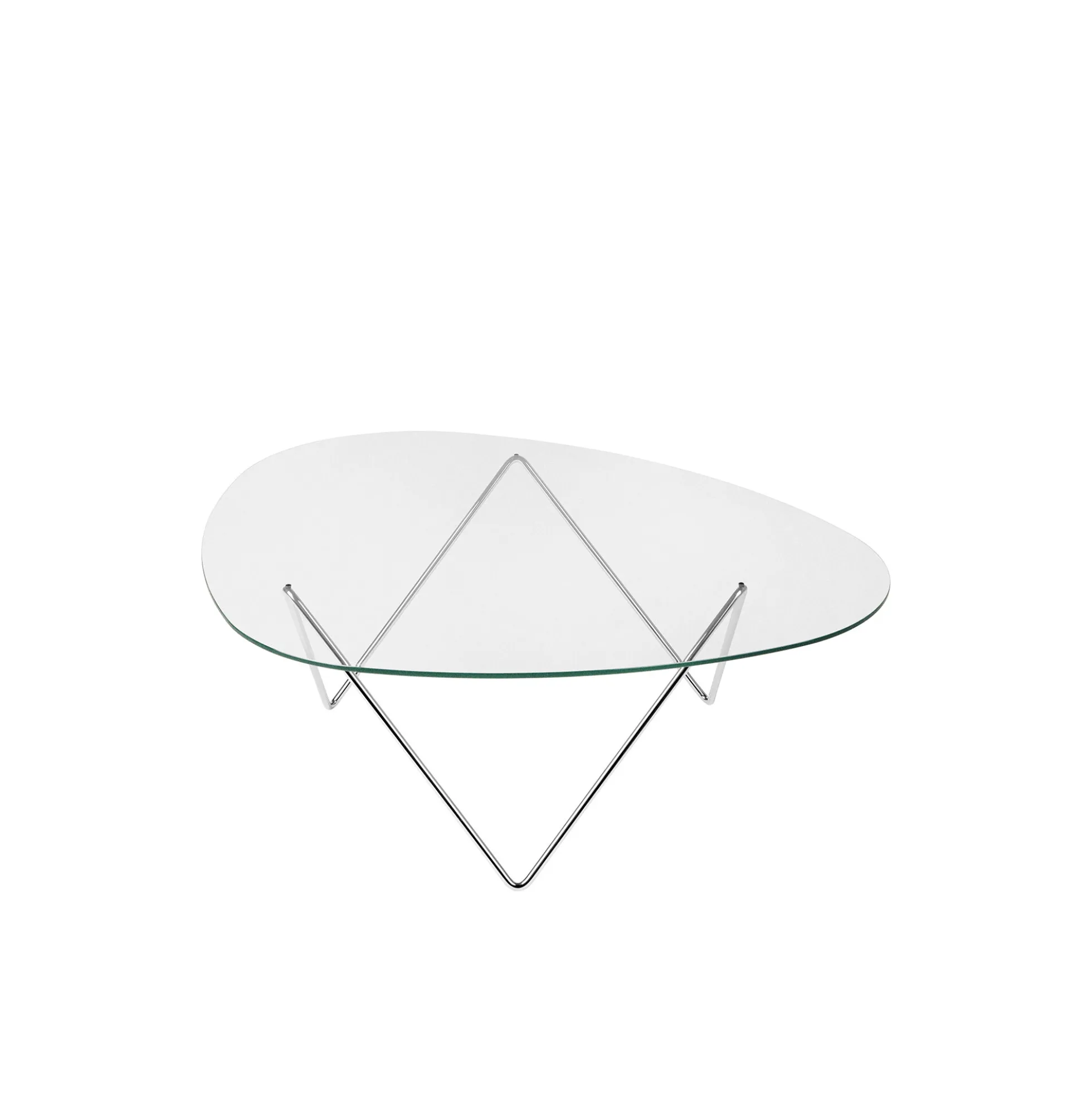 Pedrera Coffee Table, chrome