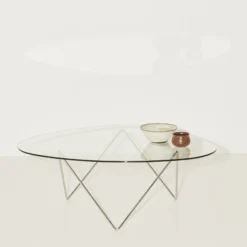 Pedrera Coffee Table, chrome