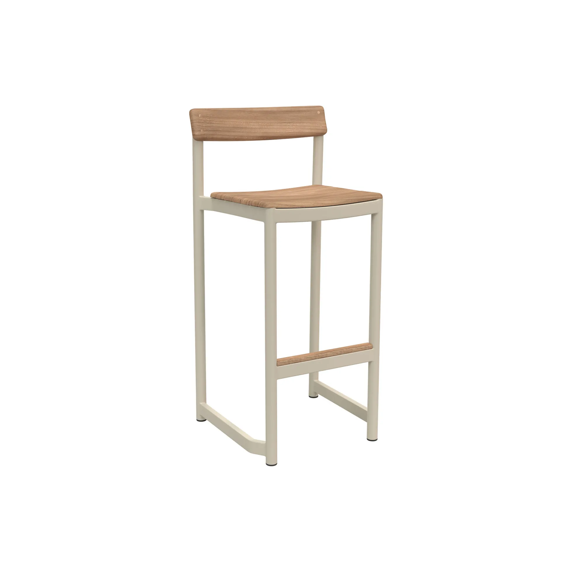 Pelagus barstol, light ivory
