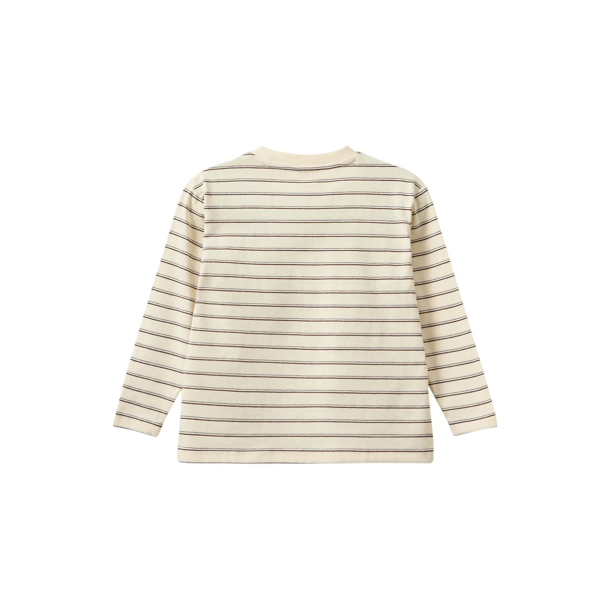 PenillaKB T-shirt Long Sleeve, off white striped