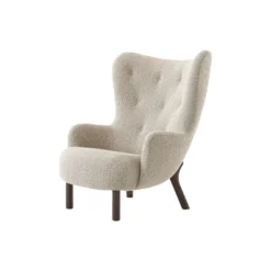 Petra VB3 Lounge Chair, Karakorum 003/oiled walnut