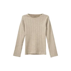 PetriciaSK T-shirt Longsleeve, beige