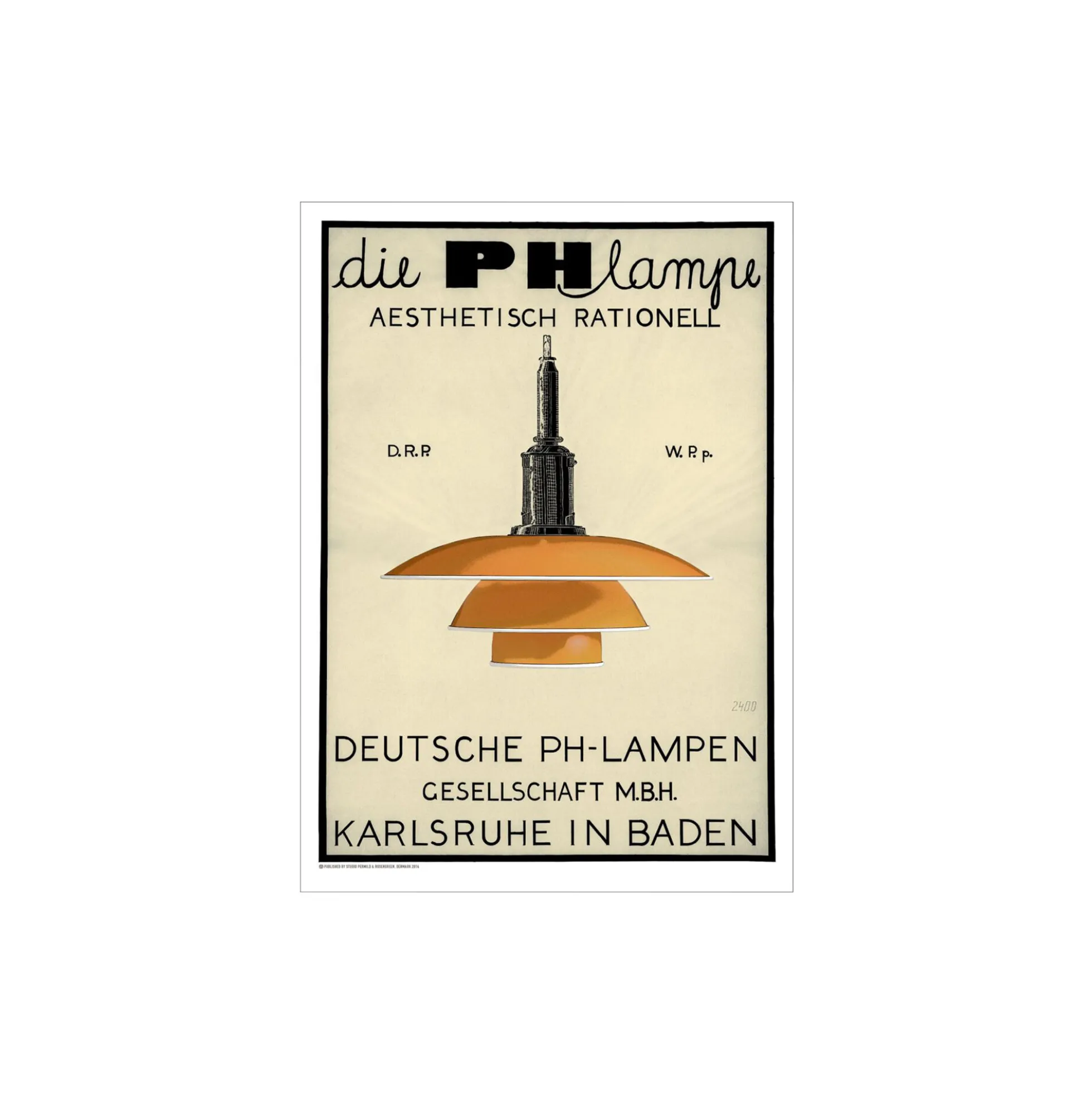 PH Lampe - Orange