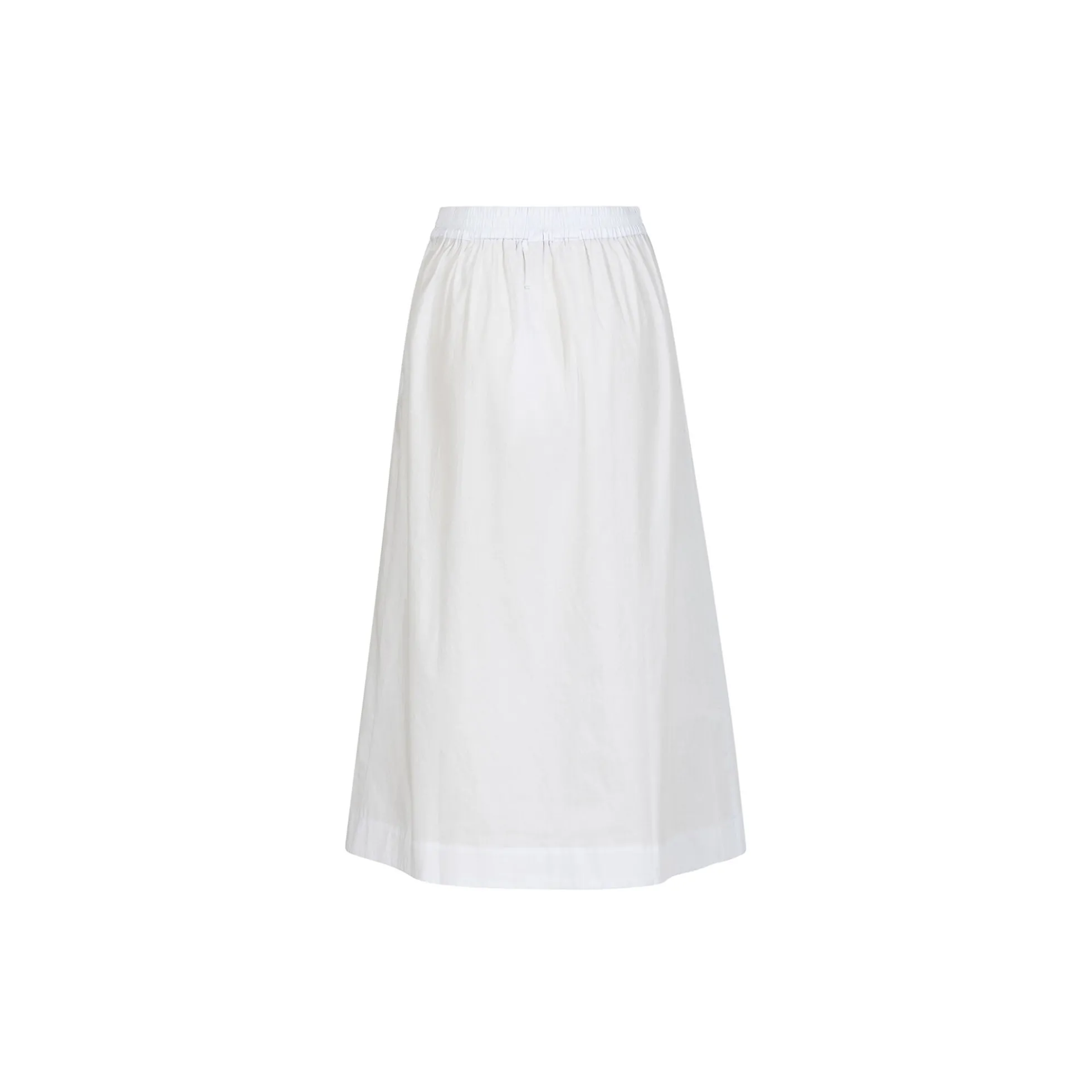 PHOEBE long skirt, white