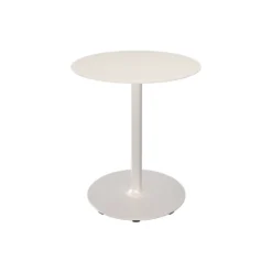 PICO Café Table with Round Base Ø 64, muted white