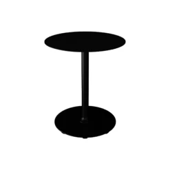 PICO Café Table with Round Base Ø 64, black