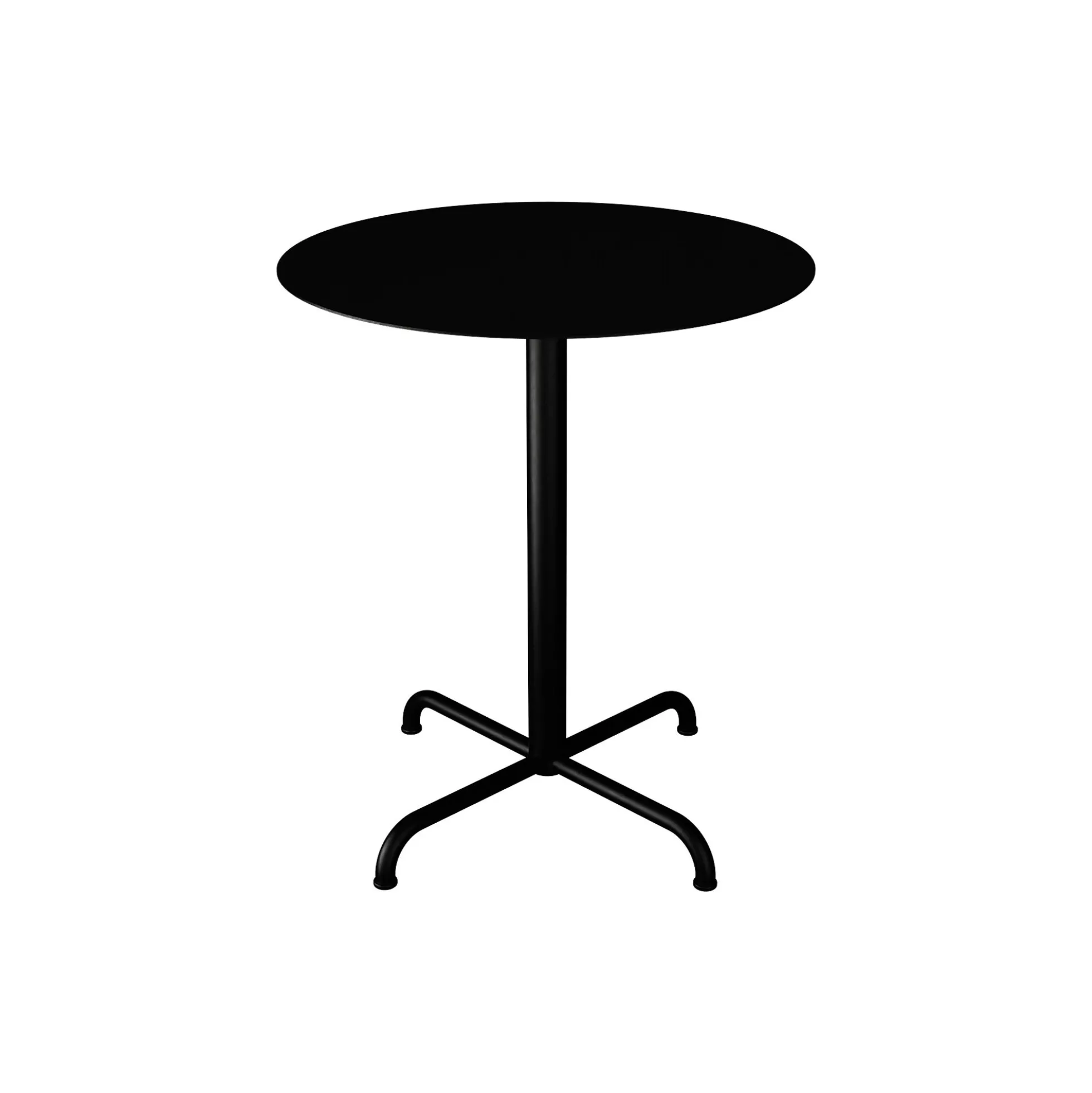 PICO Café Table with 4 Star Base Ø 64, black