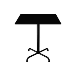 PICO Café Table with 4 Star Base 70x70, black