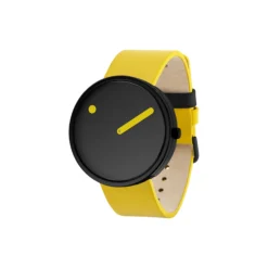 PICTO armbåndsur, black/canary yellow